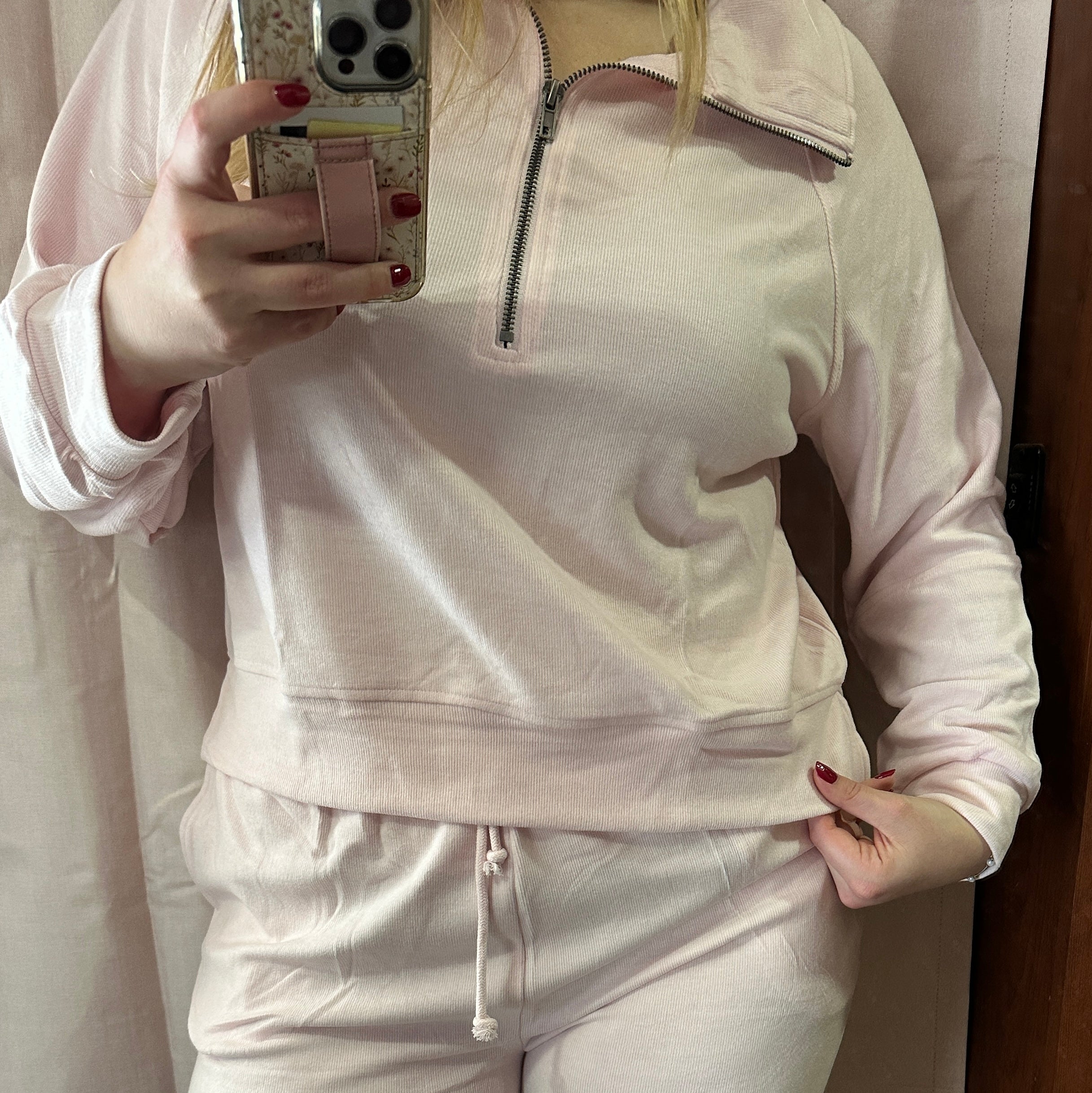 The Blush Lounge Top